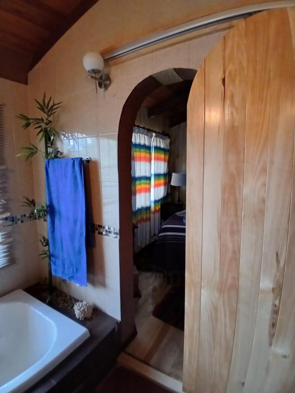 Cabaña con Jacuzzi en Puesta de Sol El Pacifico Exterior foto